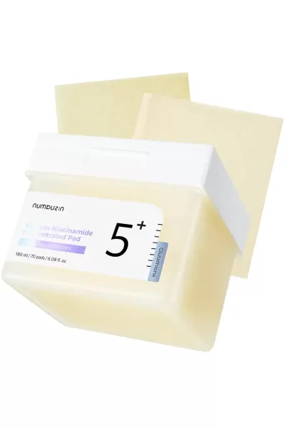 خرید و قیمت پد آغشته به سرم غلیظ نیاسینامید + گلوتاتیون Numbuzin  نامبوزین اصل