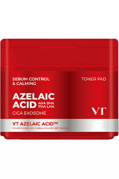 خرید و قیمت پدتونر آزلائیک اسید VT Cosmetics  وی‌تی کازمتیک اصل