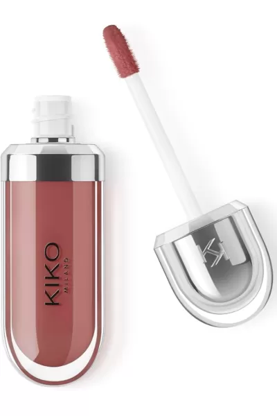 خرید و قیمت لیپ گلاس سه بعدی سری 3D Hydra رنگ KIKO 21 Brun Rose کیکو اصل