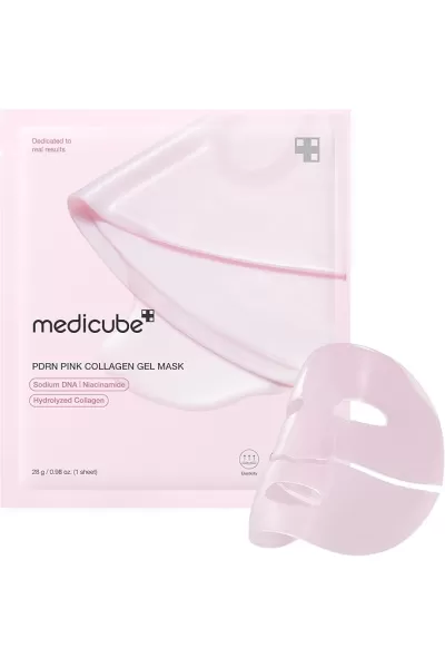 خرید و قیمت ماسک تکی ژلی کلاژن Medicube PDRN مدی کیوب اصل