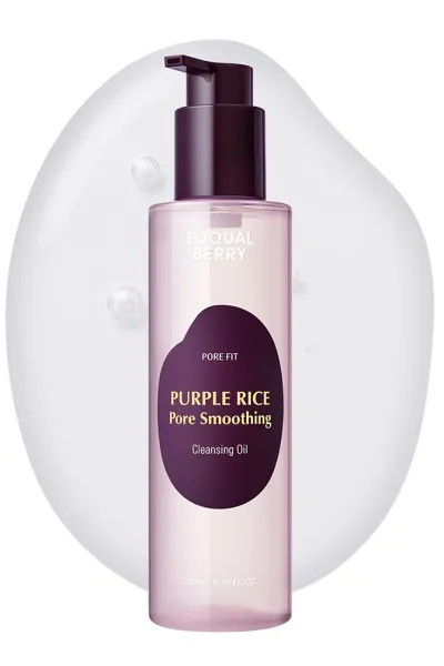 شوینده روغنی کنترل منافذ برنج بنفش اکوال بری اکوال بری EQQUAL BERRY