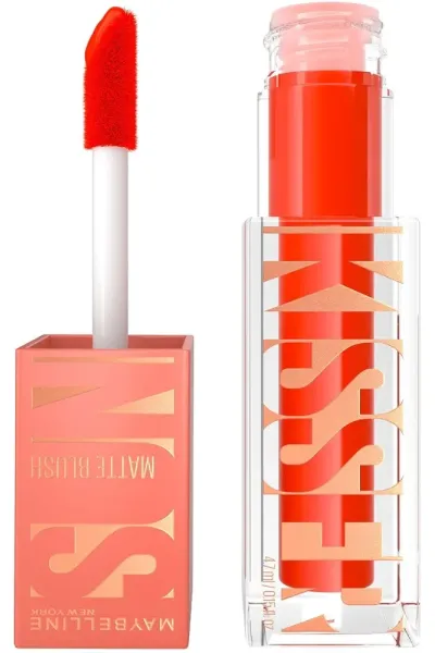 خرید و قیمت رژگونه مایع مات و بادوام Sunkisser رنگ 35 Spritzy Orange Maybelline New York  میبلین نیویورک اصل