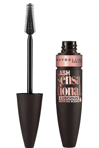خرید و قیمت ریمل حجم دهنده و نرم کننده رنگ Maybelline New York Black میبلین نیویورک اصل