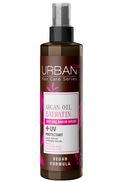 خرید و قیمت کرم موی مایع حاوی روغن آرگان برای موهای خشک و آسیب دیده Urban Care  اوربان کر اصل