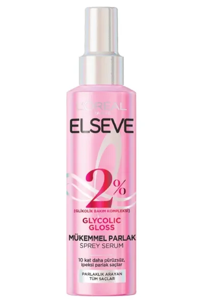 سرم اسپری گلیکولیک برای براقیت و درخشش فوری موها L'Oreal Paris 