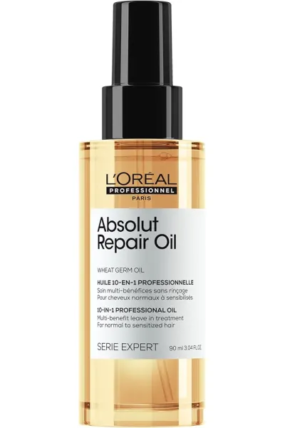 روغن موی ۱۰ کاره برای ترمیم و مراقبت از موهای آسیب‌دیده ۹۰ میل  لورال پاریس L'Oreal Paris