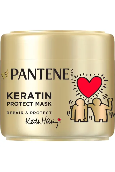 خرید و قیمت ماسک مو کراتین پروتکت مخصوص موهای آسیب‌دیده Pantene  پنتن اصل