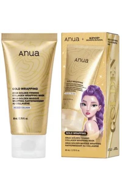خرید و قیمت ماسک کلاژن سفت‌کننده طلا برای کمک به لیفت و شادابی پوست Anua  آنوا اصل