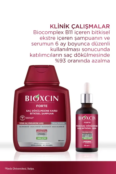  تصویر 2 : شامپو ضدریزش مو فورت بیوکسین BIOXCIN 