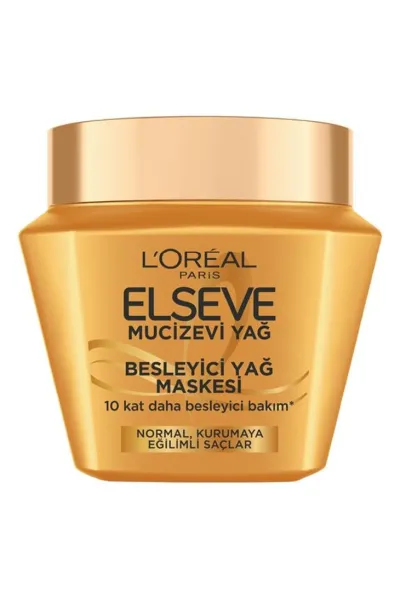 ماسک مو با روغن‌های مغذی برای تغذیه و نرمی مو L'Oreal Paris 