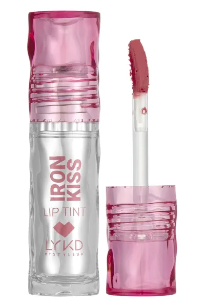 تینت لب و لیپ گلاس رنگی Iron Kiss 626 Velvet Alloy آلویی مخملی  لایکد LYKD