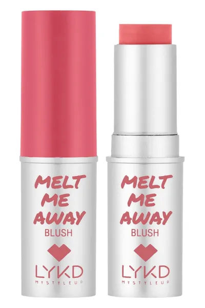 خرید و قیمت رژگونه استیکی کرمی Melt Me Away 681 Papaya Kiss مرجانی نارنجی با جلوه طبیعی LYKD  لایکد اصل