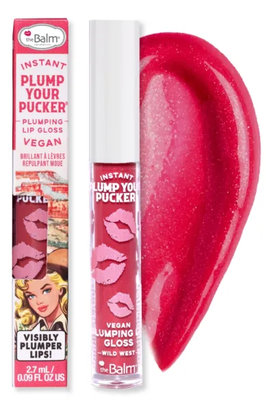 خرید و قیمت برق لب حجم‌دهنده Instant Plump Your Pucker Wild West قهوه‌ای کاراملی براق The balm  دبالم اصل