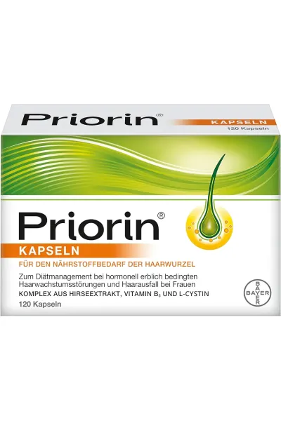 خرید و قیمت قرص ضد ریزش مو ۱۲۰ تایی Priorin  پریورین اصل