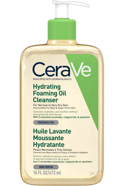 خرید و قیمت فوم شوینده روغنی ۴۷۳ میل CeraVe  سراوی اصل