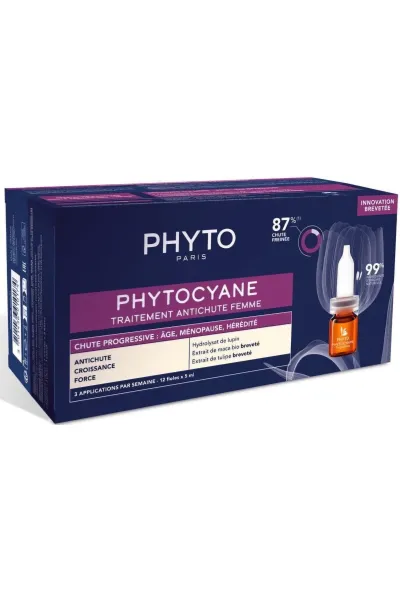 خرید و قیمت سرم ضدریزش و رویش مجدد مو بانوان ۸۷ درصد Phyto  فیتو اصل